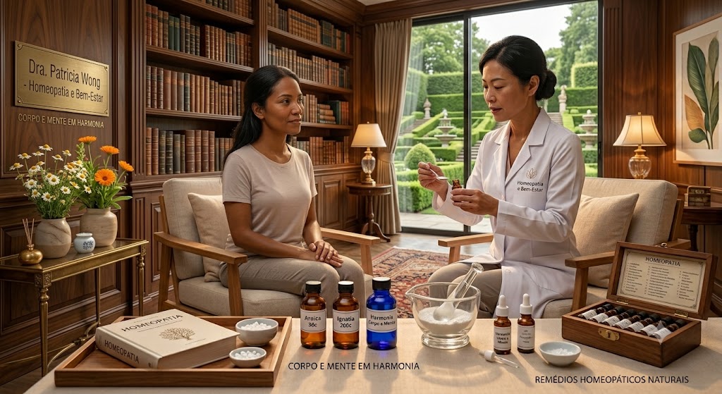 Consulta de homeopatia individualizada com a Dra. Patricia Wong em Alphaville